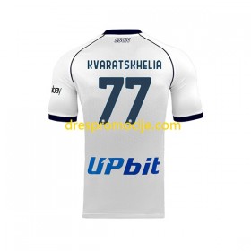 SSC Napoli Khvicha Kvaratskhelia 77 Dres Gostujući 2023/2024 Kratkih Rukava